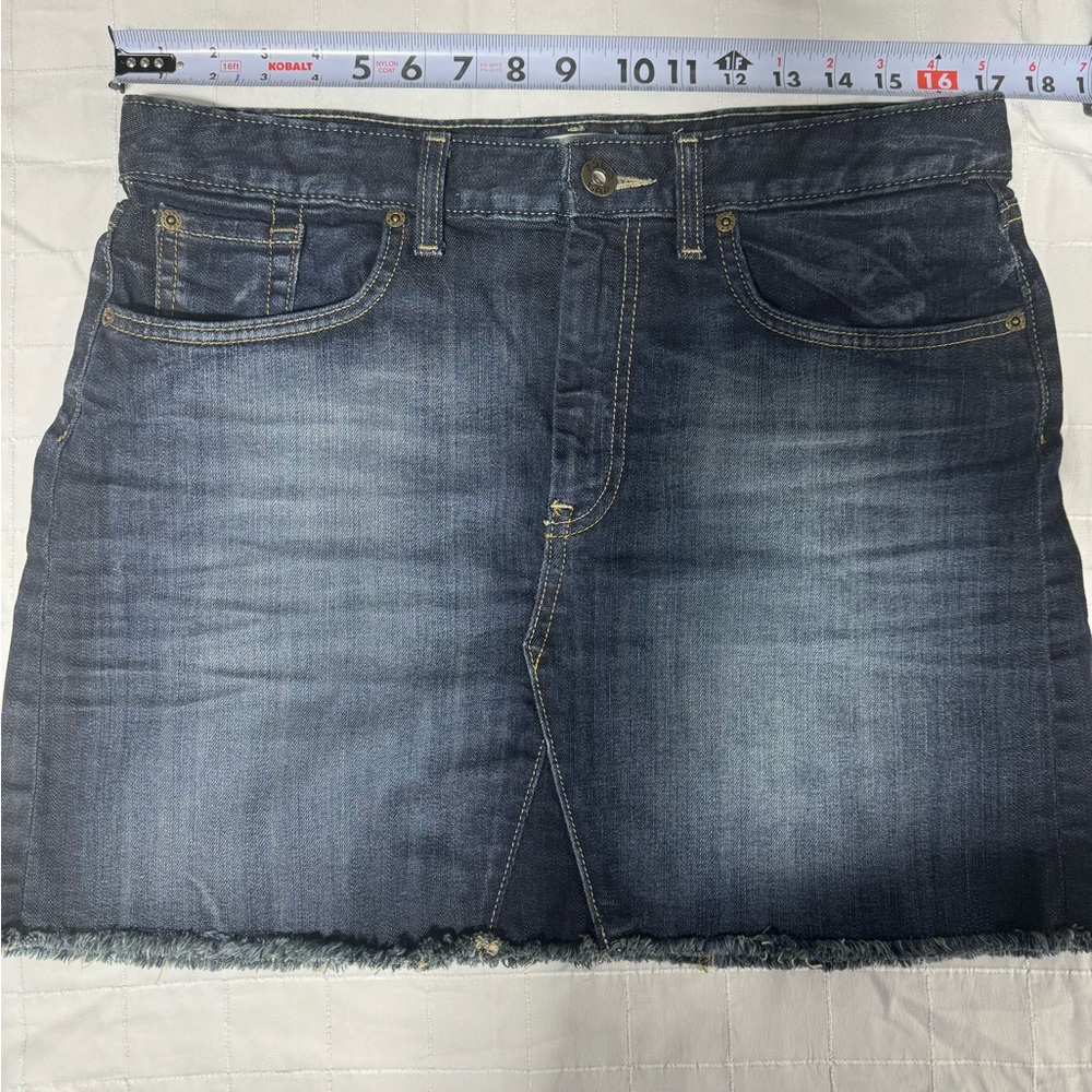 Gap denim mini skirt